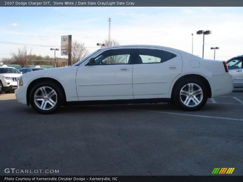 Stone White / Dark Slate Gray/Light Slate Gray 2007 Dodge Charger SXT