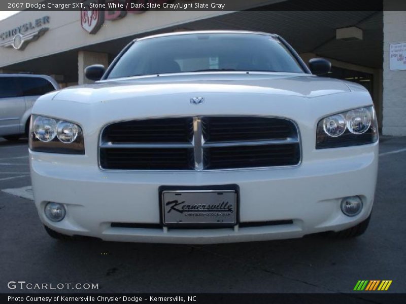 Stone White / Dark Slate Gray/Light Slate Gray 2007 Dodge Charger SXT