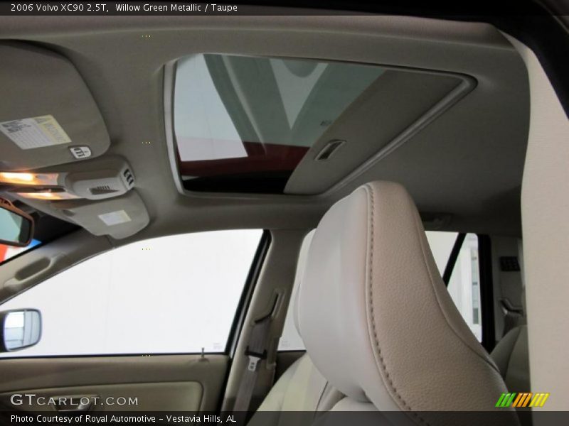 Willow Green Metallic / Taupe 2006 Volvo XC90 2.5T