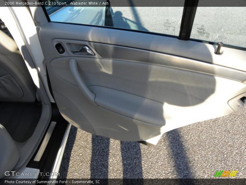 Alabaster White / Ash 2006 Mercedes-Benz C 230 Sport