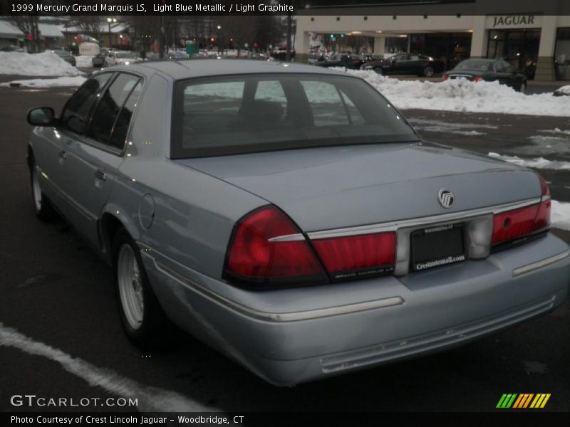 Light Blue Metallic / Light Graphite 1999 Mercury Grand Marquis LS