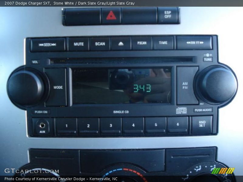 Stone White / Dark Slate Gray/Light Slate Gray 2007 Dodge Charger SXT