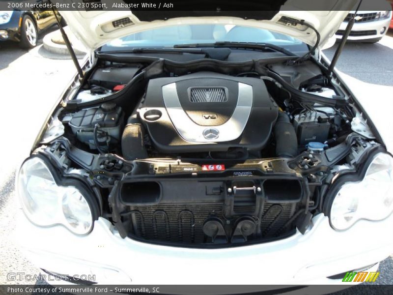 Alabaster White / Ash 2006 Mercedes-Benz C 230 Sport