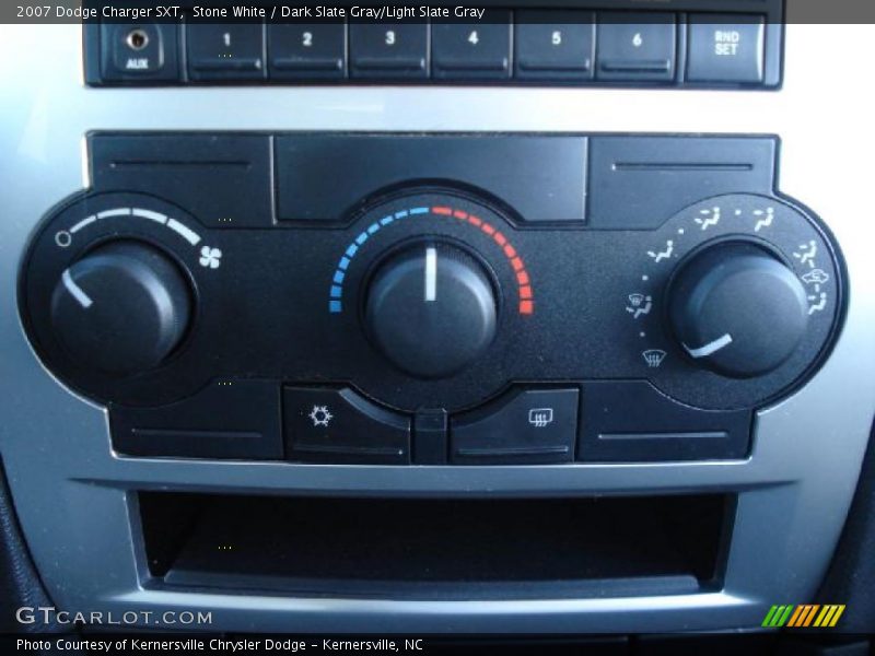 Stone White / Dark Slate Gray/Light Slate Gray 2007 Dodge Charger SXT