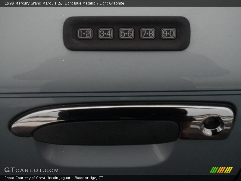 Light Blue Metallic / Light Graphite 1999 Mercury Grand Marquis LS