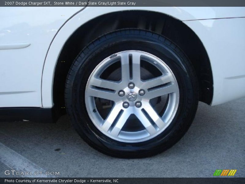 Stone White / Dark Slate Gray/Light Slate Gray 2007 Dodge Charger SXT