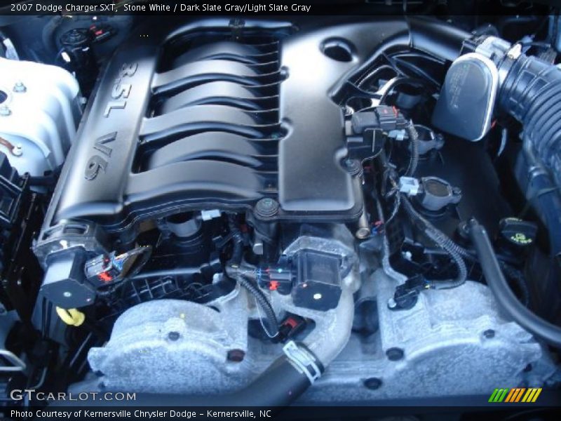 Stone White / Dark Slate Gray/Light Slate Gray 2007 Dodge Charger SXT