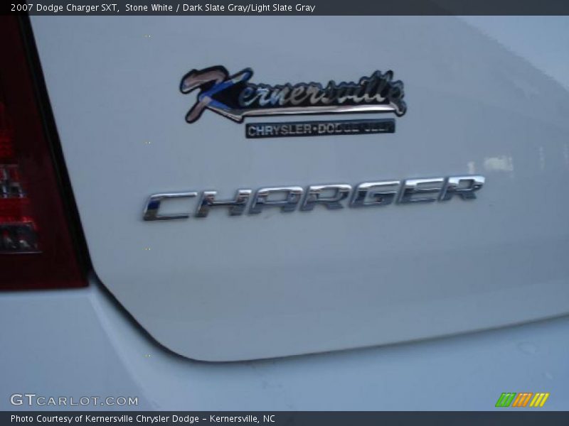 Stone White / Dark Slate Gray/Light Slate Gray 2007 Dodge Charger SXT