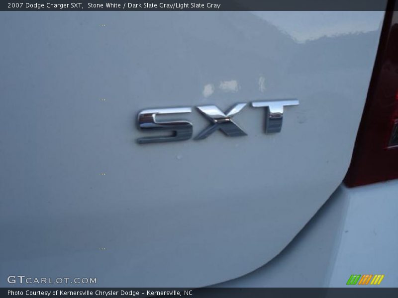 Stone White / Dark Slate Gray/Light Slate Gray 2007 Dodge Charger SXT