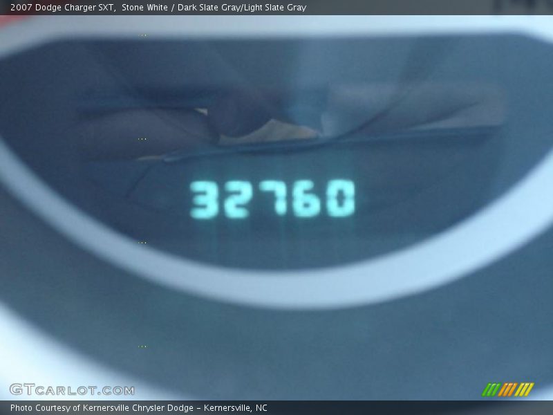 Stone White / Dark Slate Gray/Light Slate Gray 2007 Dodge Charger SXT