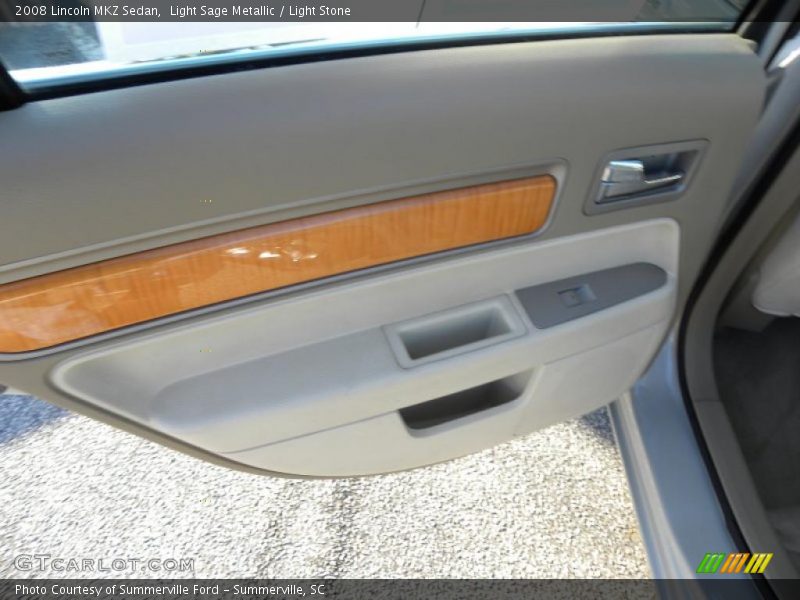 Light Sage Metallic / Light Stone 2008 Lincoln MKZ Sedan
