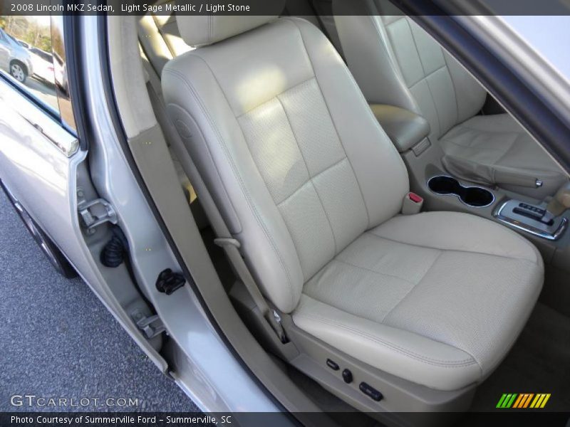 Light Sage Metallic / Light Stone 2008 Lincoln MKZ Sedan