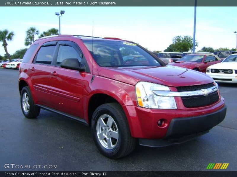 Salsa Red Metallic / Light Cashmere 2005 Chevrolet Equinox LT