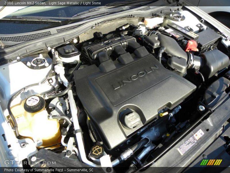 Light Sage Metallic / Light Stone 2008 Lincoln MKZ Sedan