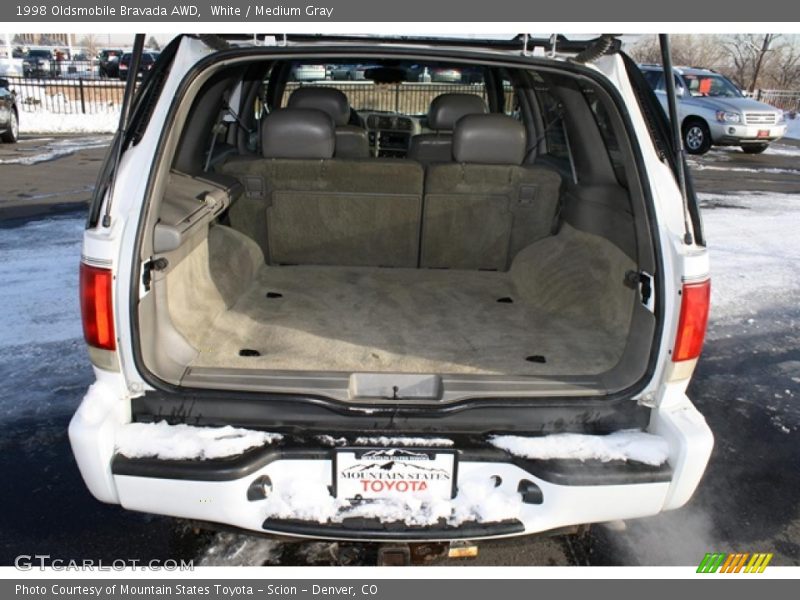 White / Medium Gray 1998 Oldsmobile Bravada AWD