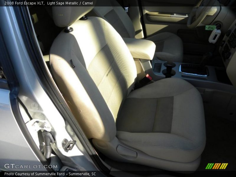 Light Sage Metallic / Camel 2008 Ford Escape XLT