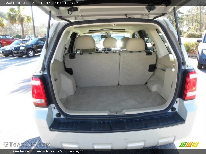 Light Sage Metallic / Camel 2008 Ford Escape XLT