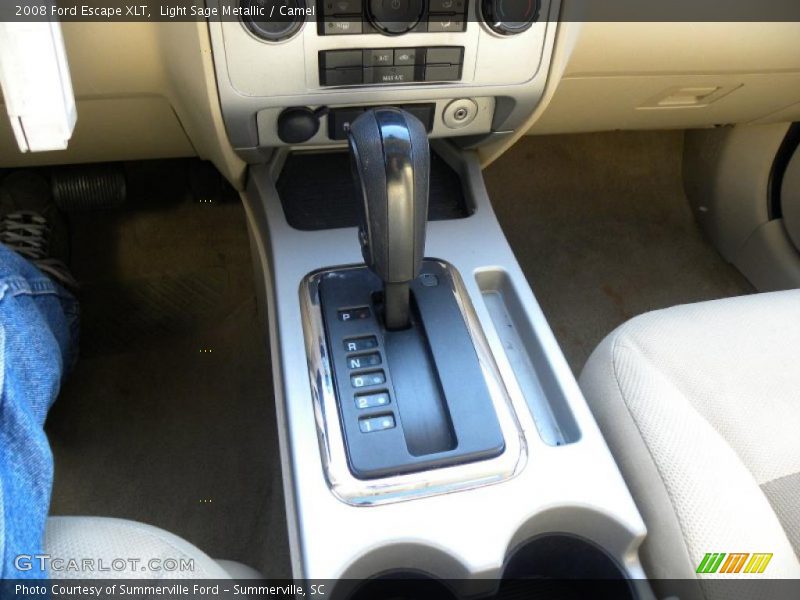 Light Sage Metallic / Camel 2008 Ford Escape XLT