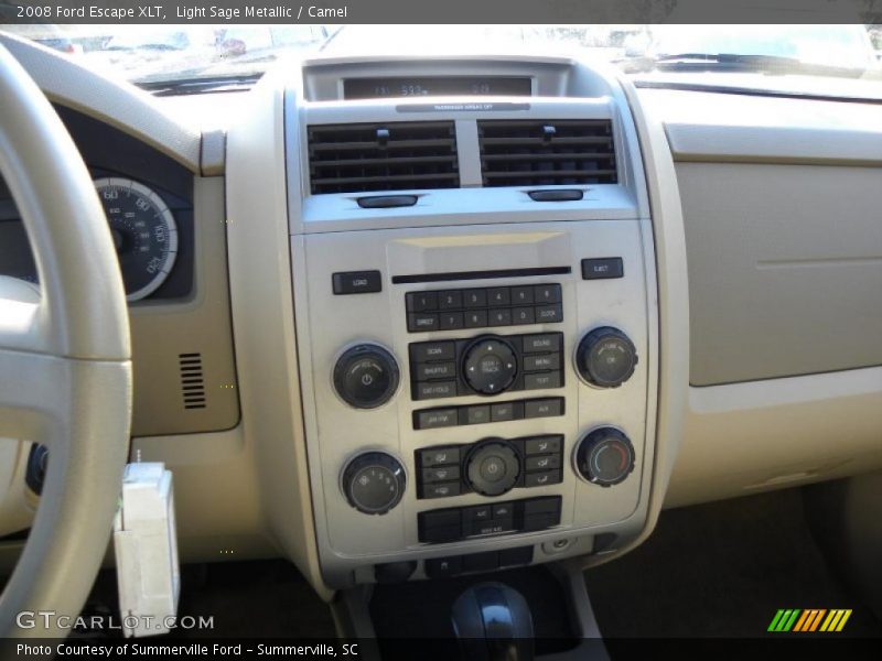 Light Sage Metallic / Camel 2008 Ford Escape XLT