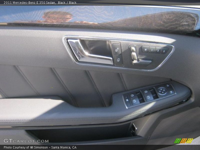 Black / Black 2011 Mercedes-Benz E 350 Sedan