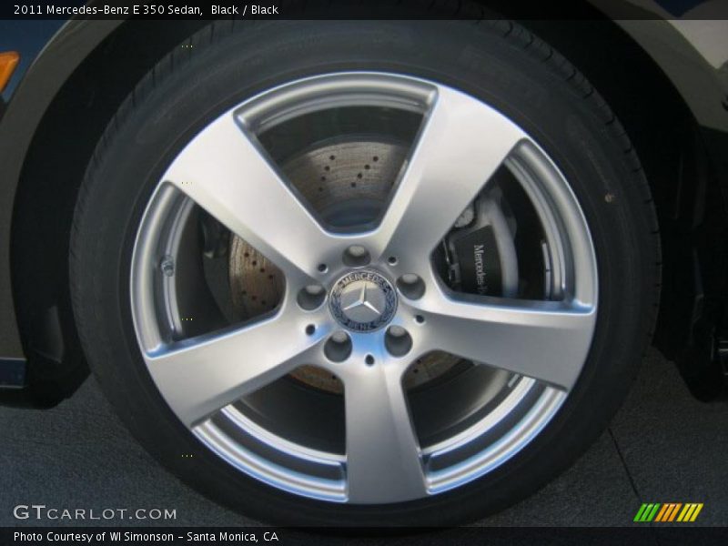 Black / Black 2011 Mercedes-Benz E 350 Sedan