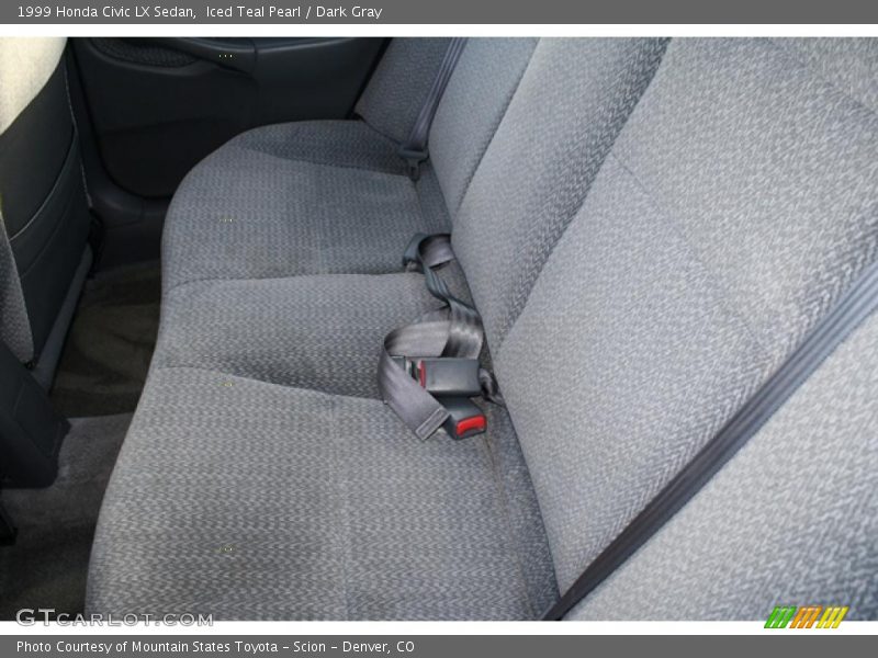 Iced Teal Pearl / Dark Gray 1999 Honda Civic LX Sedan