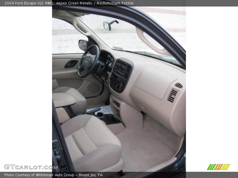 Aspen Green Metallic / Medium/Dark Pebble 2004 Ford Escape XLS 4WD
