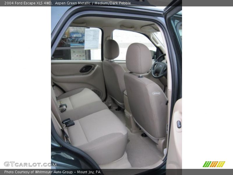 Aspen Green Metallic / Medium/Dark Pebble 2004 Ford Escape XLS 4WD