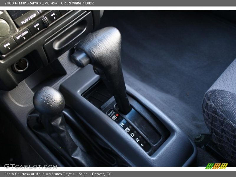  2000 Xterra XE V6 4x4 4 Speed Automatic Shifter