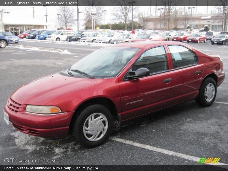 Inferno Red / Agate 1999 Plymouth Breeze