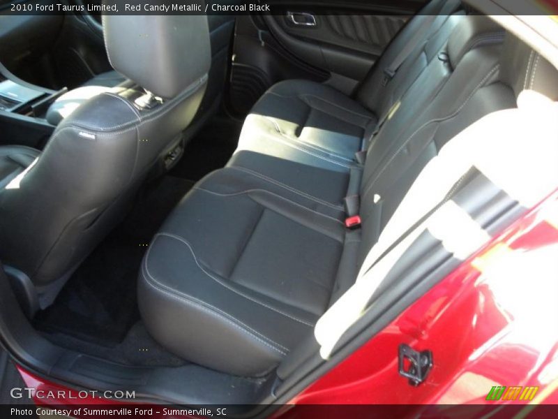 Red Candy Metallic / Charcoal Black 2010 Ford Taurus Limited