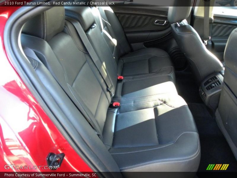 Red Candy Metallic / Charcoal Black 2010 Ford Taurus Limited