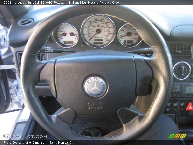 2002 SLK 32 AMG Roadster Steering Wheel