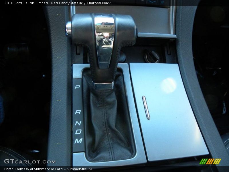 Red Candy Metallic / Charcoal Black 2010 Ford Taurus Limited