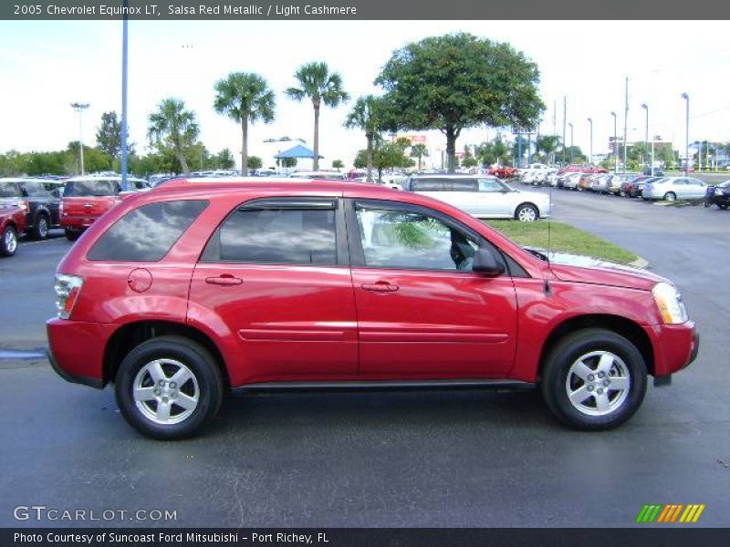 Salsa Red Metallic / Light Cashmere 2005 Chevrolet Equinox LT