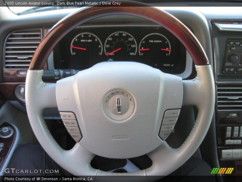 Dark Blue Pearl Metallic / Dove Grey 2005 Lincoln Aviator Luxury