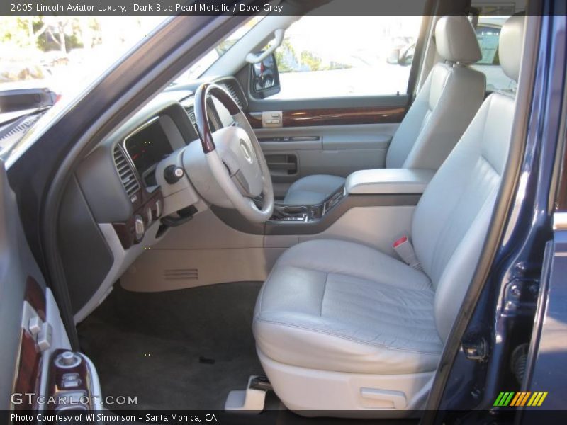 Dark Blue Pearl Metallic / Dove Grey 2005 Lincoln Aviator Luxury