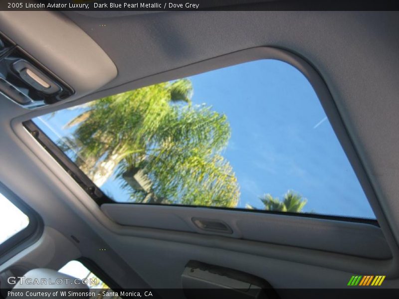 Dark Blue Pearl Metallic / Dove Grey 2005 Lincoln Aviator Luxury