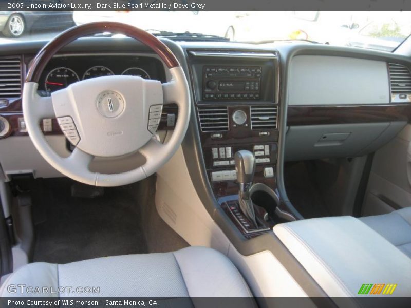 Dark Blue Pearl Metallic / Dove Grey 2005 Lincoln Aviator Luxury