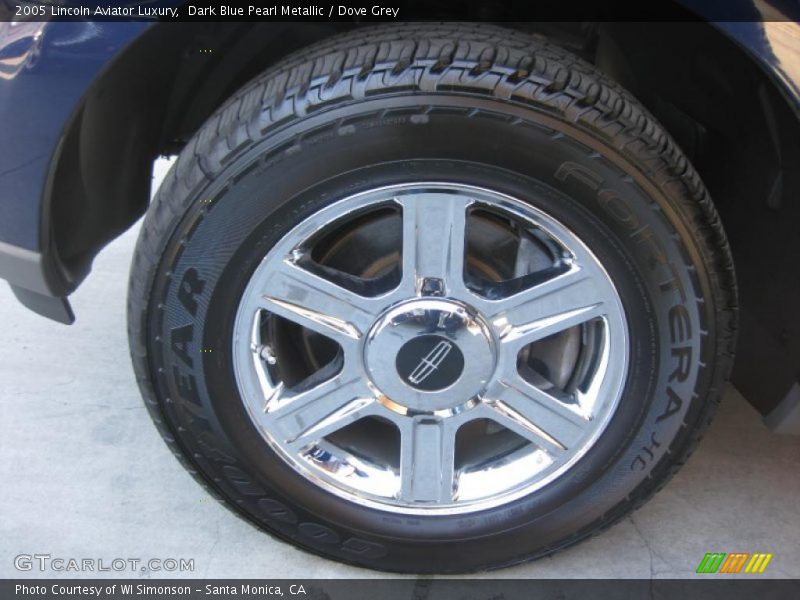 Dark Blue Pearl Metallic / Dove Grey 2005 Lincoln Aviator Luxury