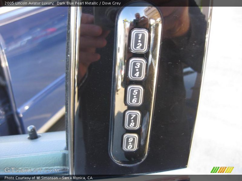 Dark Blue Pearl Metallic / Dove Grey 2005 Lincoln Aviator Luxury