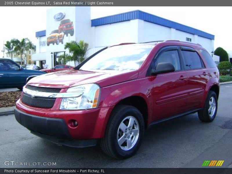 Salsa Red Metallic / Light Cashmere 2005 Chevrolet Equinox LT