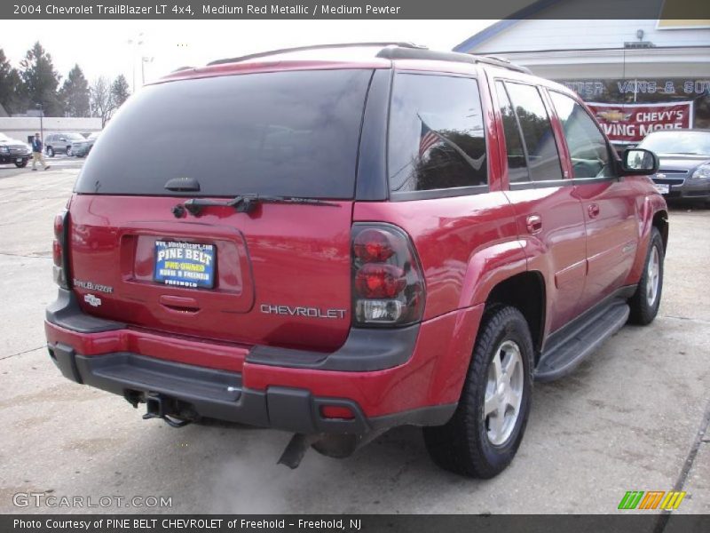Medium Red Metallic / Medium Pewter 2004 Chevrolet TrailBlazer LT 4x4