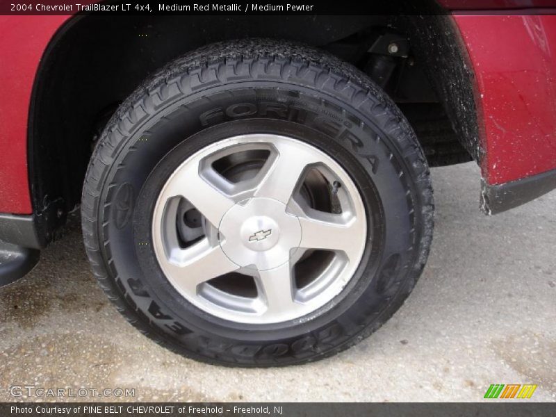 Medium Red Metallic / Medium Pewter 2004 Chevrolet TrailBlazer LT 4x4