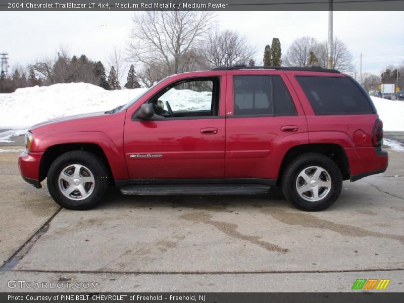Medium Red Metallic / Medium Pewter 2004 Chevrolet TrailBlazer LT 4x4