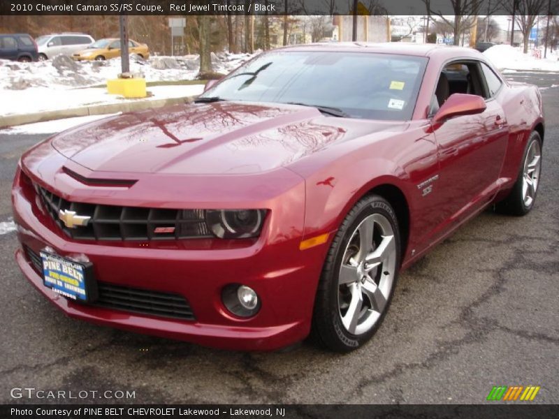 Red Jewel Tintcoat / Black 2010 Chevrolet Camaro SS/RS Coupe