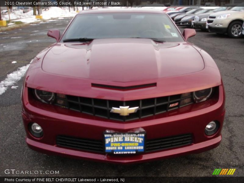 Red Jewel Tintcoat / Black 2010 Chevrolet Camaro SS/RS Coupe