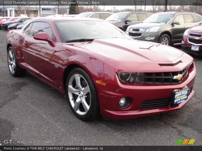 Red Jewel Tintcoat / Black 2010 Chevrolet Camaro SS/RS Coupe