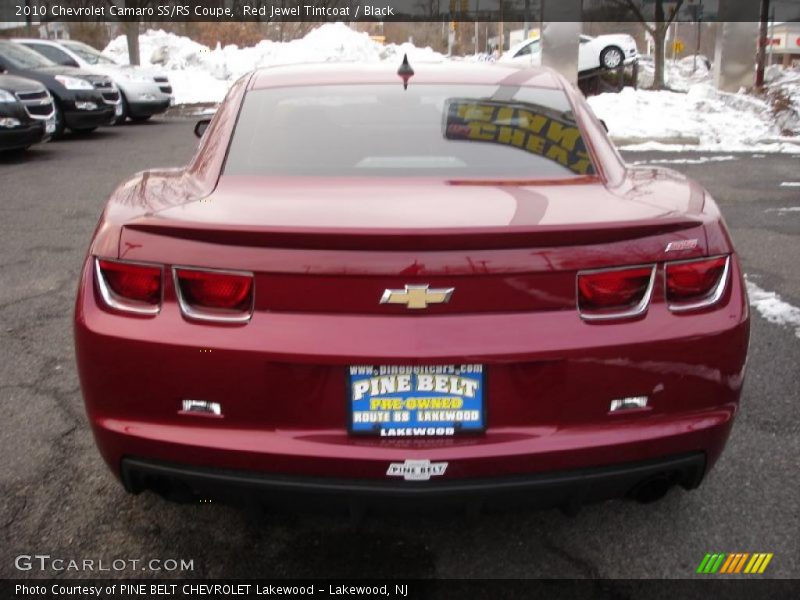 Red Jewel Tintcoat / Black 2010 Chevrolet Camaro SS/RS Coupe