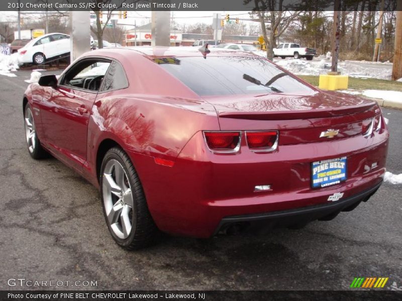 Red Jewel Tintcoat / Black 2010 Chevrolet Camaro SS/RS Coupe